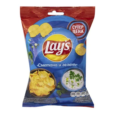 Чипсы Lays Краб, 150г