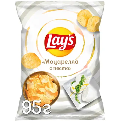 Чипсы Lay's картофельные, моцарелла с песто, 95 г - отзывы покупателей на  Мегамаркет