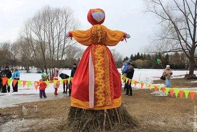 Самое большое чучело Масленицы