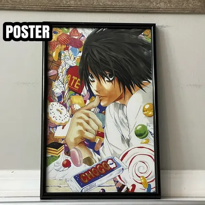 Death Note L anime Poster | eBay