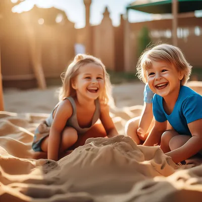 Игры с песком в детском саду — Центр развития ребенка