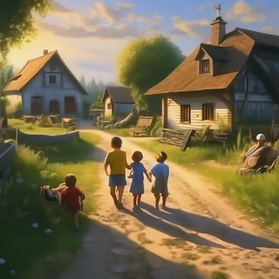 счастливое детство в деревне. ребенок с длинными светлыми волосами бежит по  полю. радостные игры для детей Стоковое Изображение - изображение  насчитывающей свободно, исследуйте: 252333861