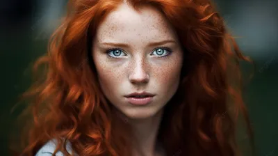девушка с рыжими волосами и голубыми глазами, картинки рыжеволосых, рыжий,  красивый фон картинки и Фото для бесплатной загрузки