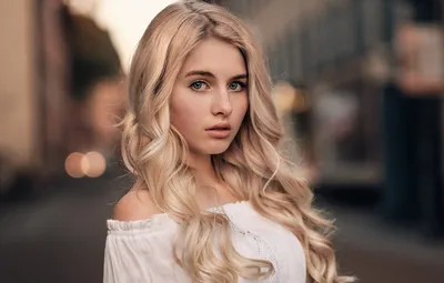 Красивые девушки со светлыми волосами - 59 фото