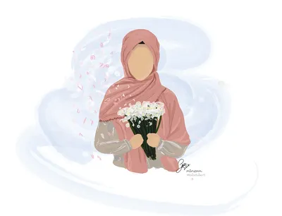 Фото девушки в хиджабе с парнем без лица на аву » Портал современных  аватарок и картинок