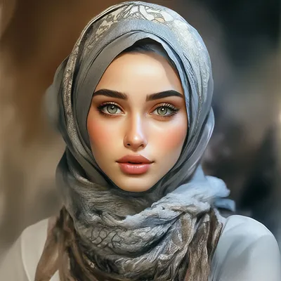 Красивые хиджабы - 68 фото
