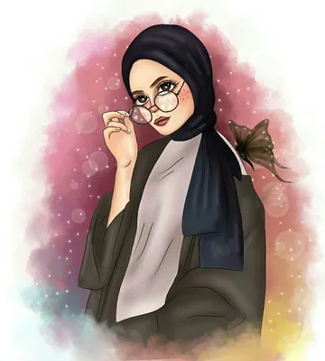 девушка в хиджабе в горах Stock Photo | Adobe Stock