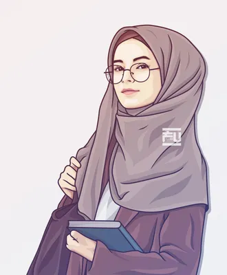 Красивая девушка в хиджабе во весь…» — создано в Шедевруме