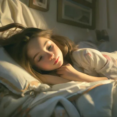 красивейший лежать девушки кровати Стоковое Фото - изображение  насчитывающей рай, дом: 23665118