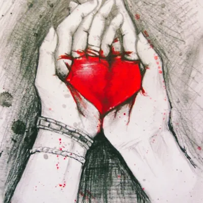 Картинки девушка с разбитым сердцем фотографии