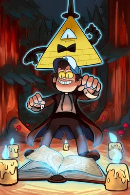 Картина “Билл в теле Диппера (Gravity Falls)” | PrintStorm