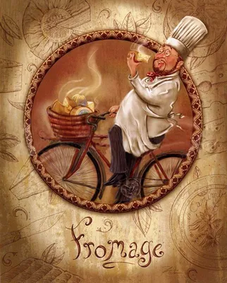 Коллекция картинок: Повара... Shari Warren | Decoupage, Cute art, Bicycle  painting