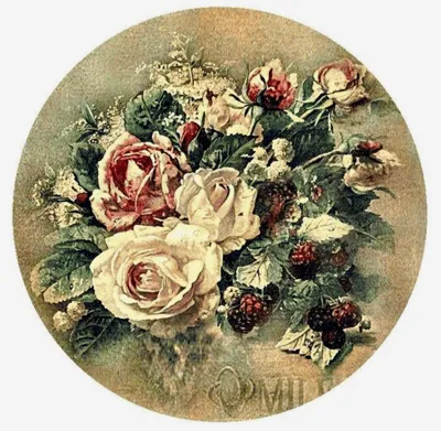 рисовая бумага для декупажа R0222 розовые розы, цветы. Декоративные,  красивые розы, развитые цветы, розы в почках. Отличная тема для шкатулок,  очень ж