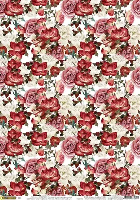 Салфетка для декупажа \"Весеннее очарование роз\" — купить в  интернет-магазине в Москве по цене 18 руб.