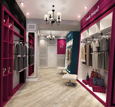 Магазин женской одежды “CreaConcept” / МДМ - Галерея | Дизайн интерьера  бутика, Дизайн магазина, Магазины
