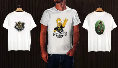 футболки с принтом в Москве от 400 рублей за изделие | otick.ru
