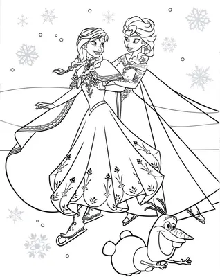 Раскраски Холодное сердце распечатать бесплатно | Elsa coloring pages,  Disney princess coloring pages, Princess coloring pages