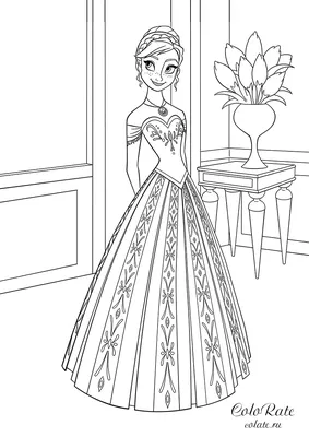 Раскраска Королева Идуна | Раскраски Холодное сердце 2 (Frozen 2 coloring  pages). Раскраска Холодное сердце 2
