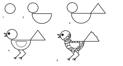 Рисование для детей (поэтапные схемы рисования) | Материал по рисованию: |  Образовательная социальная сеть