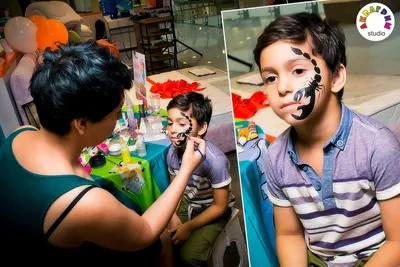 16 шт., Детские трафареты для рисования на лице | AliExpress