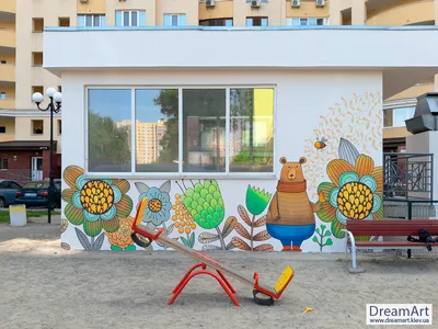 Роспись стен в детском саду (id 35151984), заказать в Казахстане, цена на  Satu.kz
