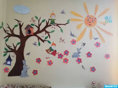 Роспись на стене | Детская настенная роспись, Рисовать спальню, Детская  комната для девочки