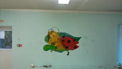 В Днепре сделали уникальную дизайнерскую роспись детского сада — Сайт  телеканалу Відкритий