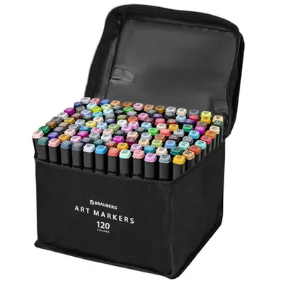 Набор фломастеров-маркеров для скетчинга купить по цене 675.45 ₽ в  интернет-магазине KazanExpress