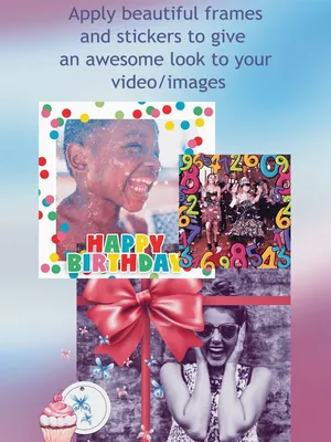 Скачать Слайд Шоу из Фото с Музыкой : День Рождения APK для Android