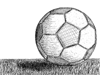 Рисунки на тему спорт футбол легкие (37 фото) » рисунки для срисовки на  Газ-квас.ком
