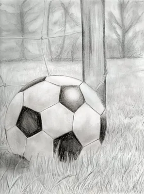 Рисунок футбол. Рисунок спорт. Футболист рисунок Спорт картинки футбольный  Мяч рисунок | Карандаши и краски | Дзен