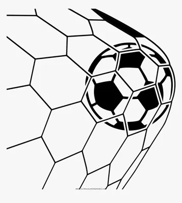 Футбольный мяч для срисовки - 58 фото