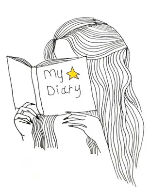Рисунки для личного дневника для срисовки - 50 картинок » Dosuga.net — Сайт  Хорошего Настроения