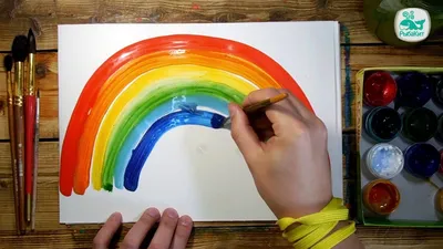 Как нарисовать ЕДИНОРОГА Радугу / Уроки рисования для детей / Простые  рисунки - YouTube