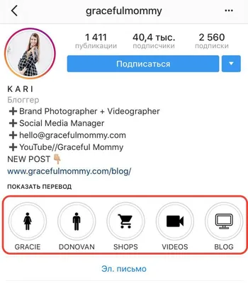 Как оформить вечные Сторис в Instagram | Блог Елены Догадаевой | Дзен