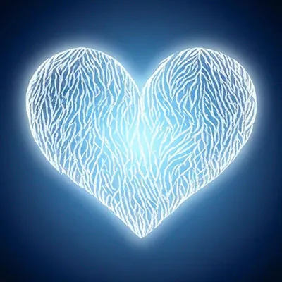 Очень доброе сердце излучающее добро…» — создано в Шедевруме