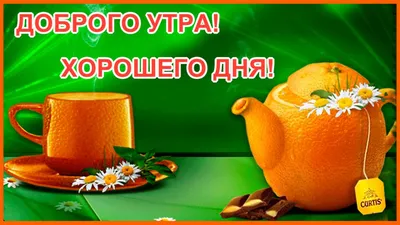 Картинки \"С Добрым Утром!\" и \"Хорошего Дня!\" (500+)