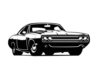 1970 dodge charger custom car logo. Best for badge, emblem, icon and car  industry. isolated red background view from side. 13800282 Vector Art at  Vecteezy