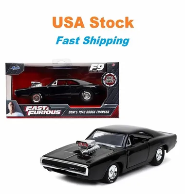 Fast And Furious 1970 Dom's Dodge Charger R/T, JADA, Diecast Toy Car, 5.5\",  1:32 | eBay