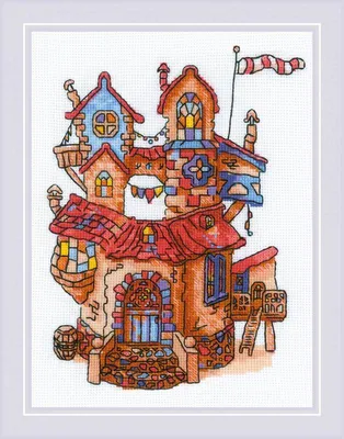 сказочный домик картинка - Поиск в Google | House illustration, Fairy  house, Cartoon house