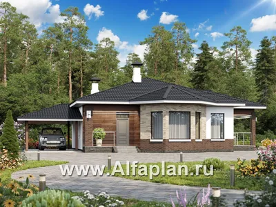 Готовые проекты одноэтажных домов в Минске и Гомеле - Antei.by