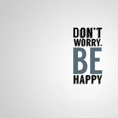 Don't Worry; Be Happy – Vincent Cheng