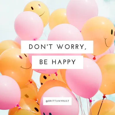 Don't worry be happy | Templates | Stencil