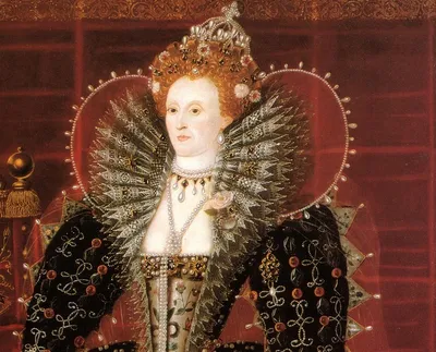 Елизавета I Тюдор- ответ на загадку и ее портреты.