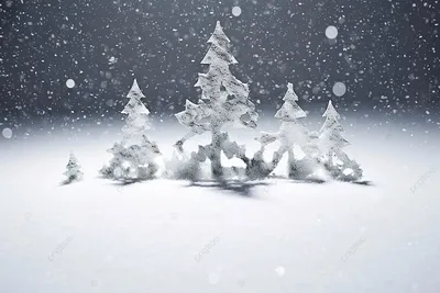 Елка в снегу (61 фото)