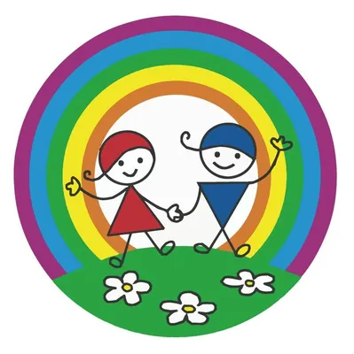 Красочные логотип или эмблема детей потехи Иллюстрация вектора -  иллюстрации насчитывающей немного, вектор: 67286404