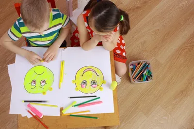 Картинки эмоций для занятий с детьми в детском саду.