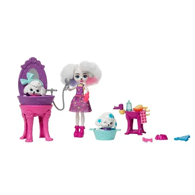 Enchantimals doll and friend puppies with themed set Assortment – Toymagic