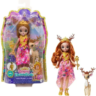 Набор Enchantimals Королевские друзья куклы с питомцами GYN58 купить по  цене 22190 ₸ в интернет-магазине Детский мир