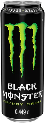 Энергетический напиток Monster Energy Green, 0.449 л — купить в  интернет-магазине по низкой цене на Яндекс Маркете